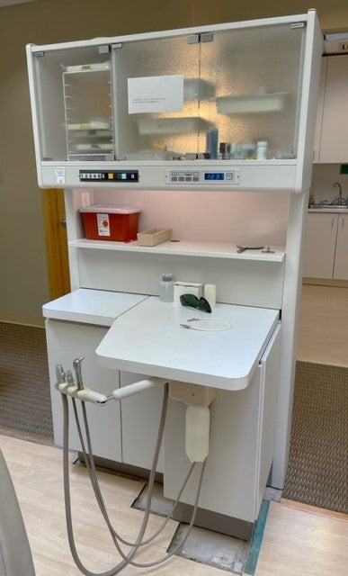 Adec 12'ok Cabinet with Assistant Package – Pre-Owned Dental Inc.