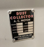 New Handler Redwing Lathe Dust Collector