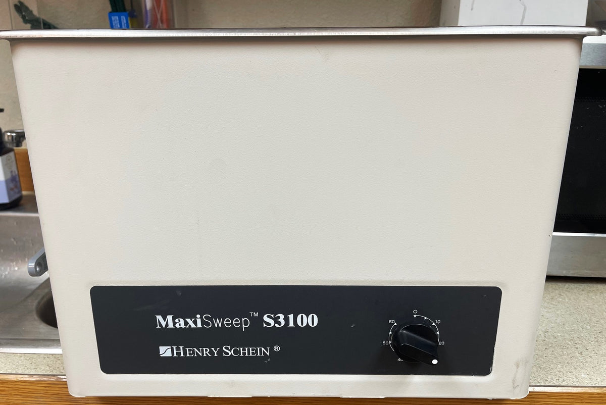 Maxisweep S3100 3 Gal Ultrasonic Cleaner – Pre-Owned Dental Inc.