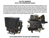 Tech West Elite Series Rocky Oilless Compressors ( NEW )