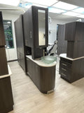 Integrated Laminate Systems - Center Island Console with enclosed X-ray Cabinet