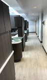 Integrated Laminate Systems - Center Island Console with enclosed X-ray Cabinet