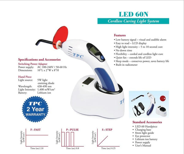 LED 60N Cordless Curing Light System