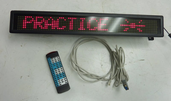 Programmable LED Matrix Display