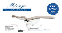 Mirage Orthodontic Hydraulic Patient Chair