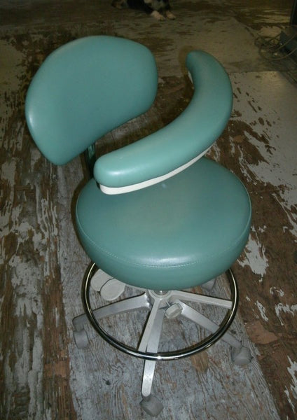 Teal Assistant Stool