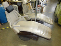 16 Chair with used Taupe Upholstery