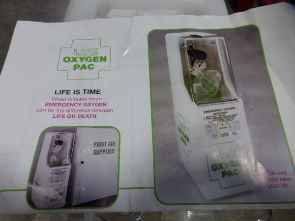 O2 Pac Letters Oxygen PAC Emergency (NEW) – Pre-Owned Dental Inc.