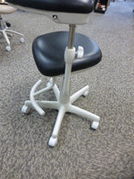 Assistant Stool with Black Ultraleather (NEW)