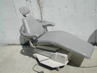 Refurbished Adec 1005 Chair - New Vinyl Gray Upholstery