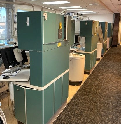 Adec 5580 12'ok Cabinet with Swivel Top – Pre-Owned Dental Inc.