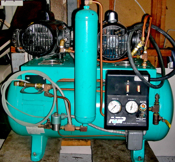 Dual 1HP Oilless compressor