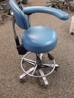 Light blue Assistant's stool