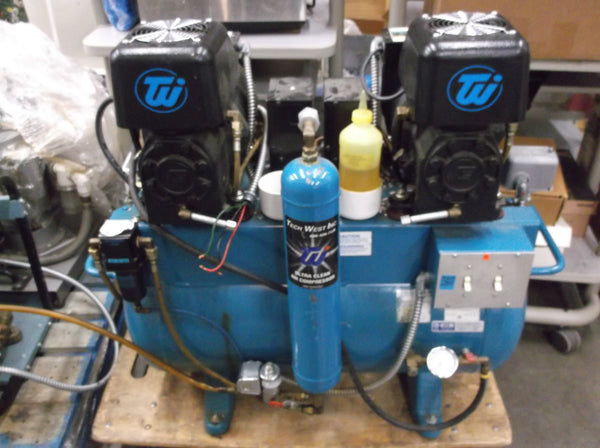 Techwest ACL4D2 Dual Oil-Cooled Compressor