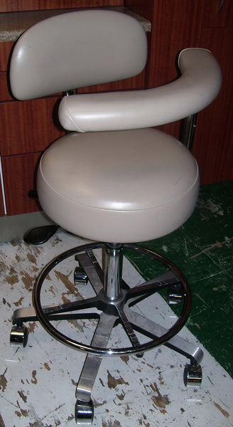 Assistant Stool with Used Upholstery