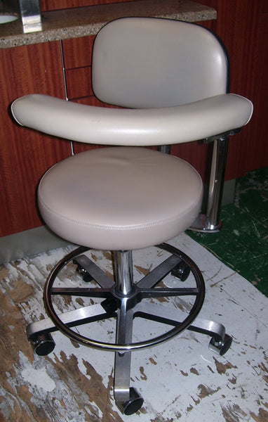 Assistant Stool with Used Upholstery